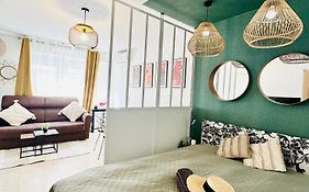 Studio T1- 2 Min Des Plages - Golf-Juan - Clim&Wifi