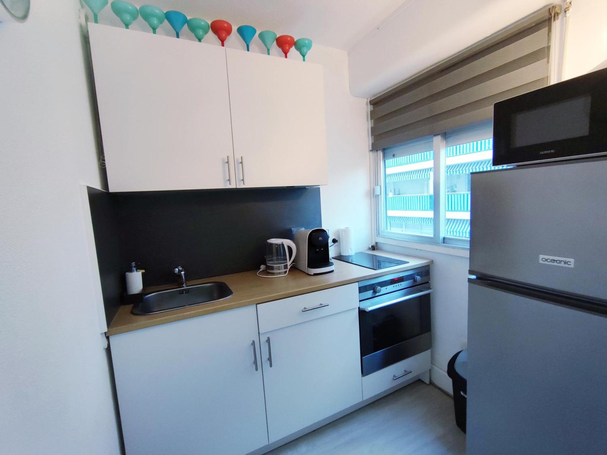 Studio T1- 2 Min Des Plages - Golf-Juan - Clim&Wifi Vallauris Buitenkant foto